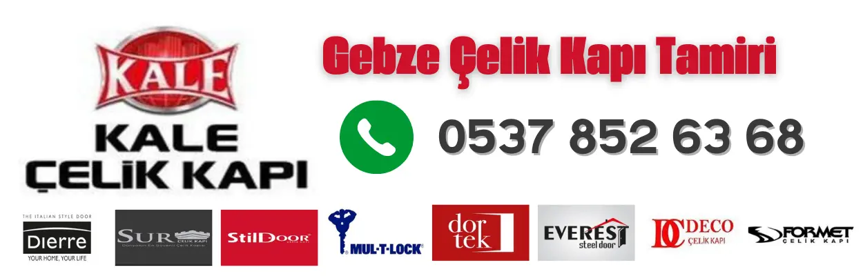 Gebze Çelik Kapı Tamiri